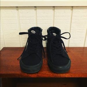 Black high top vans